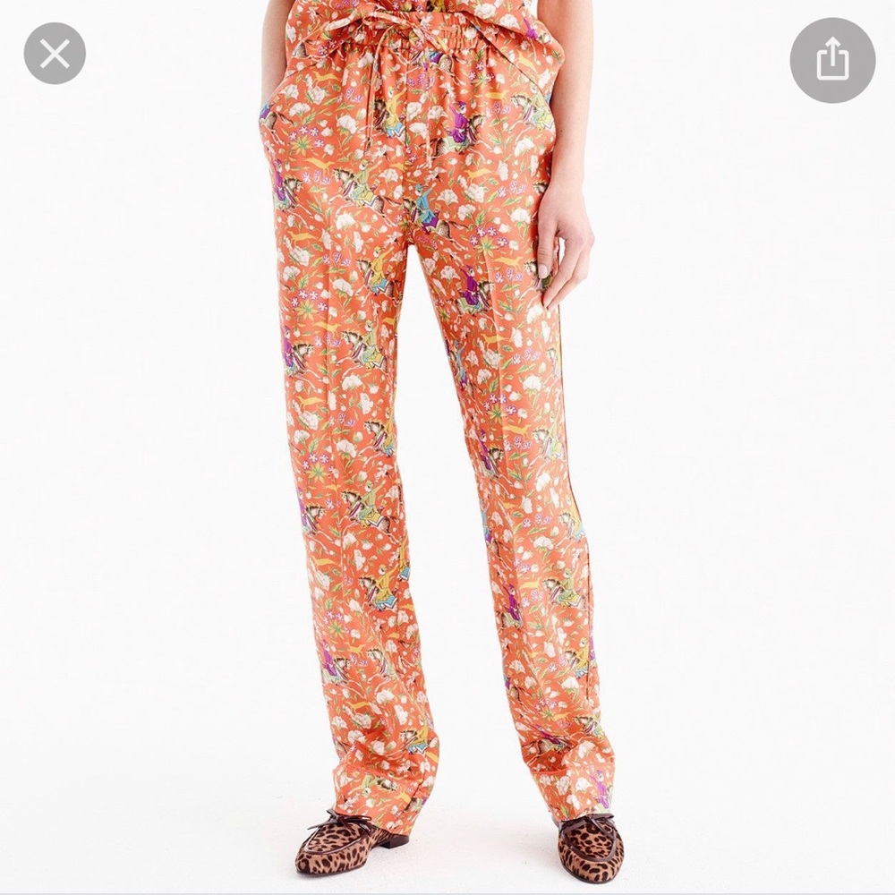 J. Crew Silk Pants - Drake’s London for J. Crew